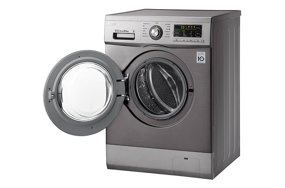 LG Lavarropas Carga Frontal 8,5Kg, F1400PD, thumbnail 5